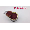 Preço baixo de manufatura chinesa 28-30% brix Pasta de tomate enlatada / molho de tomate sachê / pasta de tomate orgânico para venda